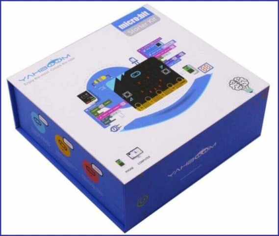 Ez egy Yahboom termék (Micro:bit Starter Kit) képe 